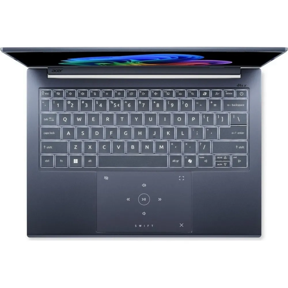Ноутбук Acer Swift Go 14 AI SFG14-75-77RL CoreUltra 7 256V,16Gb,SSD1Tb,14",OLED,WUXGA,NoOS,Blue (NX.JNBCD.008)