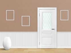 Челси белая эмаль БӨЛМЕАРАЛЫҚ ӘЙНЕГІ БАР ЕСІГІ