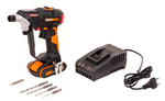 Дрель-шуруповерт аккумуляторная бесщёточная WORX Switchdriver 2.0 WX177.9