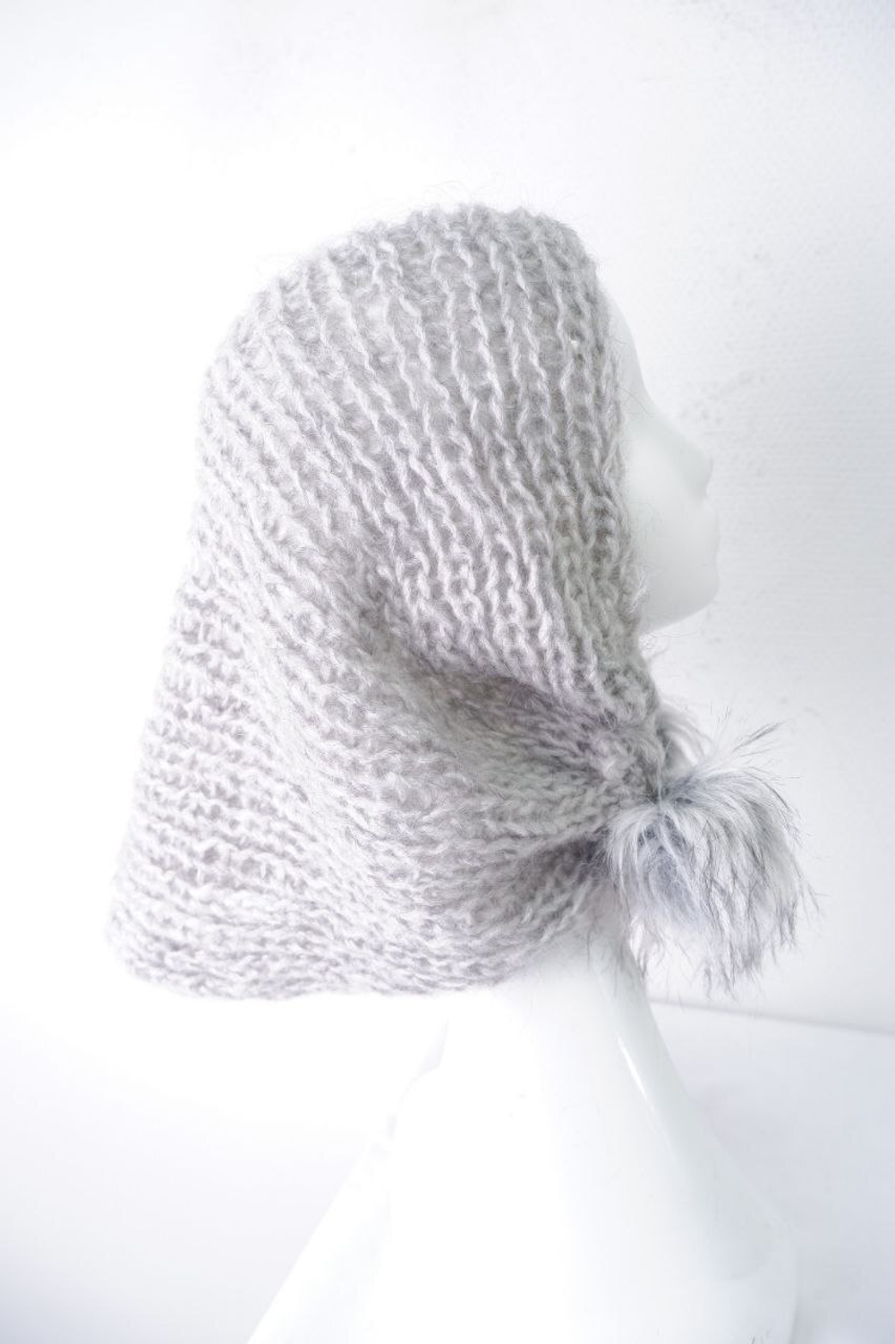 Шапка-капюшон зимняя, новая