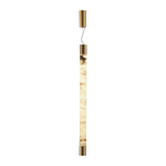 6687/25L L-VISION ODL24 219 Подвесной светильник латунь/металл/алебастр IP20 LED 40W 3000/4000 MARBELLA