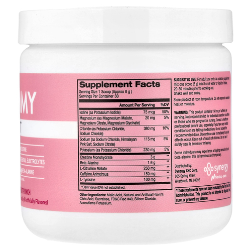 Flat Tummy, предтренировочный комплекс, фруктовый пунш, 240 г (8,47 унции)