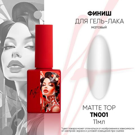 NF Top Matte - Финиш топ матовый для гель-лака, 11мл