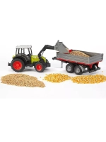 Трактор Claas Nectis с погрузчиком и прицепом с 02112