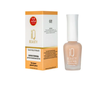 IQ Beauty - Скорая помощь для восстановления ногтей, 12.5мл