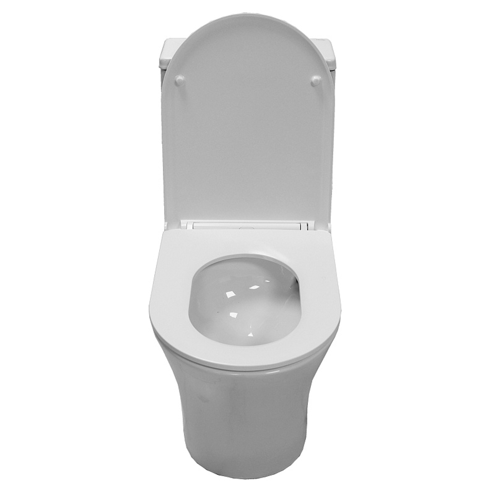 Унитаз-моноблок Azario Vally 690х360х760 напольный, слив "Торнадо", в комплекте с быстросъемным и сиденьем микролифт (AZ-80687)