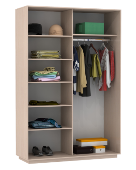 Шкаф-купе ЭКСПРЕСС-2 Дуо ДД