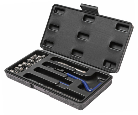 Набор инструментов и вставок для восстановления резьбы М10х1.5мм L=13.5мм 14 предметов JTC