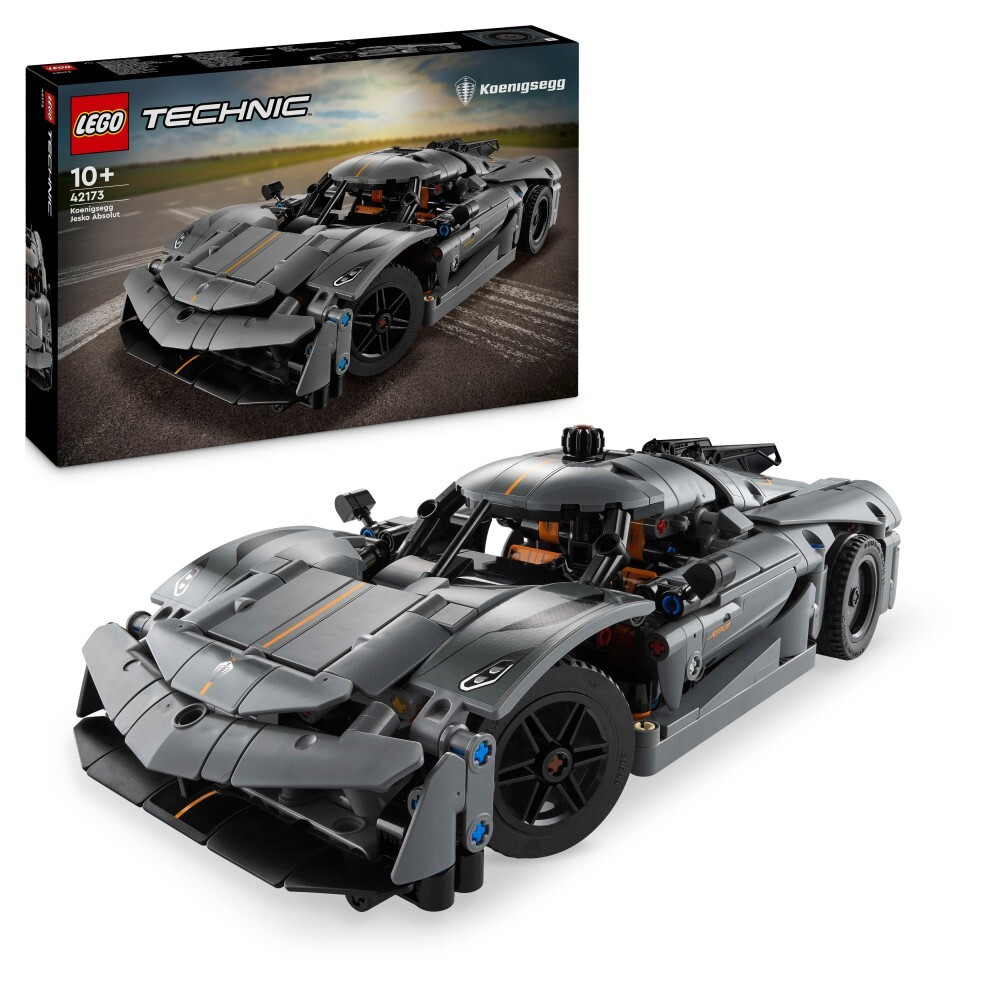 LEGO Technic - Серый гиперкар Koenigsegg Jesko Absolut 42173 / артикул   42173  / GTIN 5702017584072
