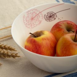 Салатник White Fox WF-STS18 Summertime опаловый с деколью 18 см 970 мл