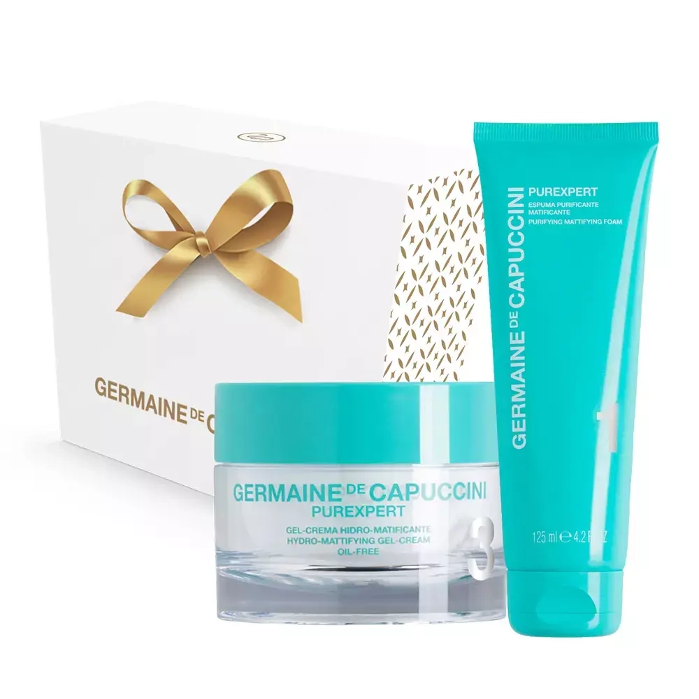 GERMAINE DE CAPUCCINI Moments Purexpert Cleansing Foam & Mattifying Gel Cream