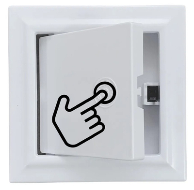 Люк сантехнический ревизионный 400х400 мм с замком защелкой