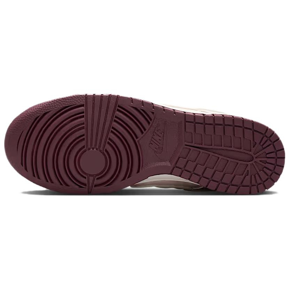 Nike Dunk Low top Skateboard Shoes Women's Beige Pink