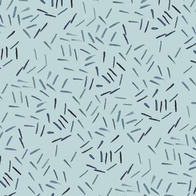 Акварельная абстракция на голубом