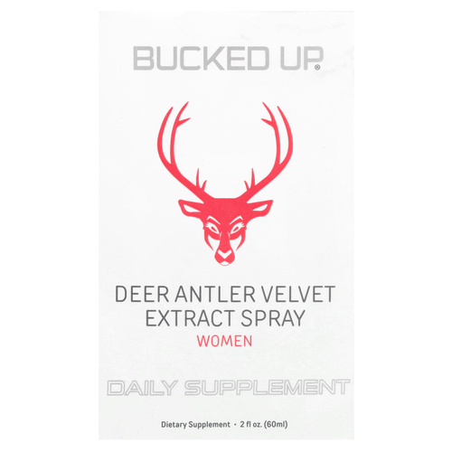 Bucked Up, Спрей с экстрактом бархата оленьих рогов, для женщин, 60 мл (2 жидк. унц.)