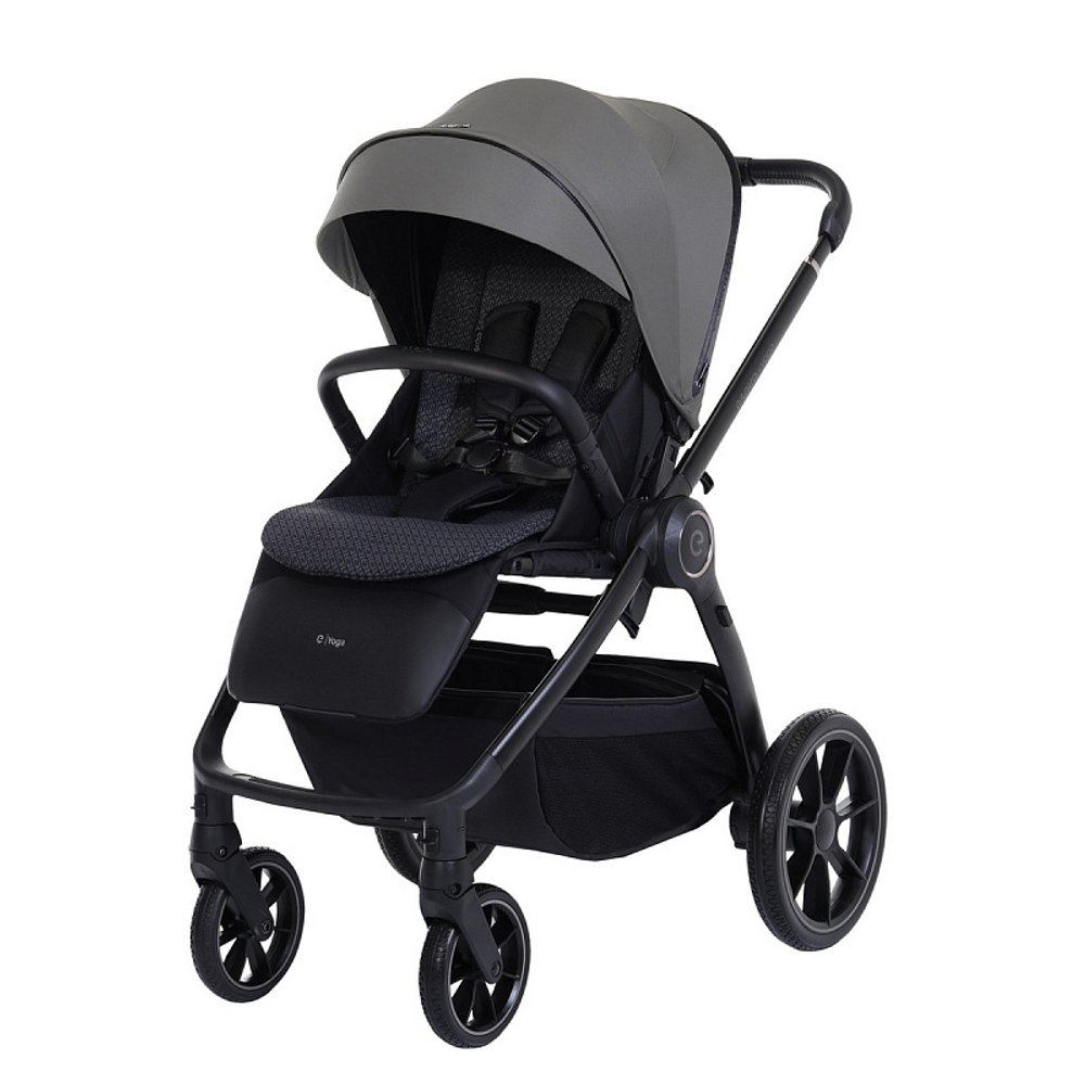 Детская коляска Espiro Yoga 3 в 1 2025 117 gray zen voice of nature/Чёрный (Black 110)