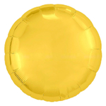 Шар фольгированный Круг 45 см (Золотой)