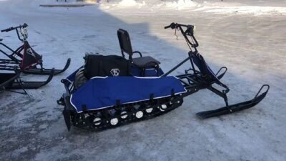 Мотобуксировщик БУРЛАК-М Опти-R 15 л.с.