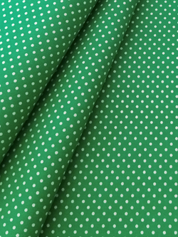 Ткань бязь плательная, рис. "Горох 2 мм", ширина 150 см, арт. 614