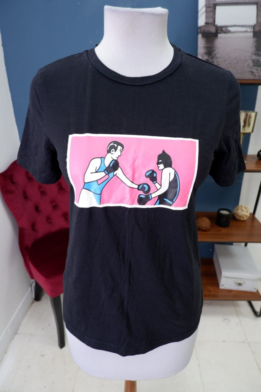 Футболка с принтом 44 размер