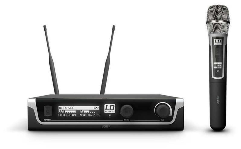 Радиосистема с ручным микрофоном LD Systems U508 HHC
