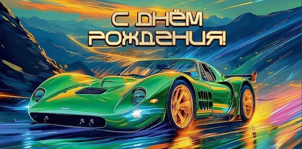 Конверт для денег "С Днём рождения!" 50000695 (Праздник)