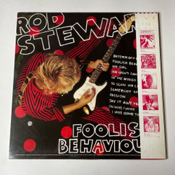 Винтажная виниловая пластинка LP Rod Stewart Foolish Behaviour (Japan 1980) (Obi)