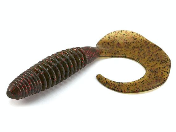 Твистеры съедобные LJ Pro Series CRUSHER GRUB 3,9in (9,9 см), цв. PA03, 5 шт.