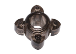 Чёрное эрекционное кольцо Rings Screw
