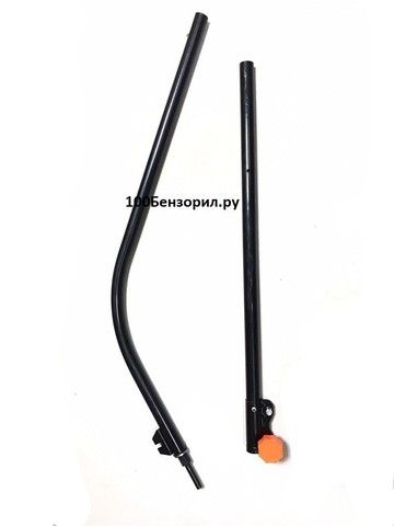 Штанга для электротриммера  нижняя+ верхняя в сборе труба 22мм /вал квадрат 5.1X5.1мм