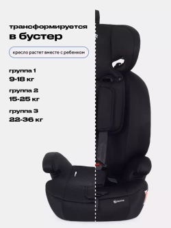 Автокресло RANT basic ZY27F "Apex" isofix группа 1-2-3 (9-36 кг)