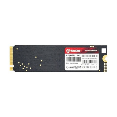 Твёрдотельный накопитель KingSpec SSD 512GB M.2 2280 PCIe 4.0 x4 NVMe R7200/W4400MB/s 3D TLC MTBF 1M 300TBW