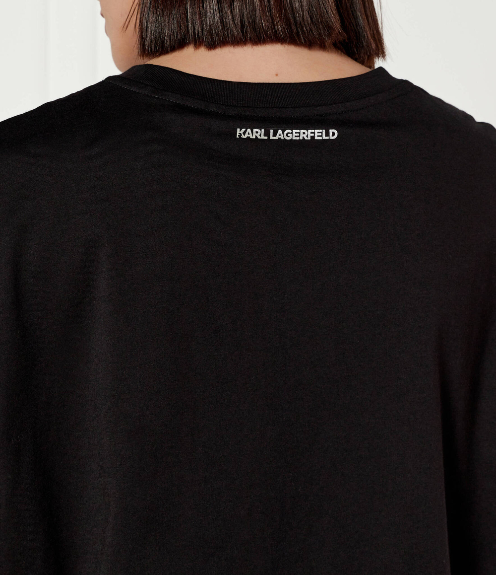 Футболка ikonik 2.0 rs Karl Lagerfeld - черный(246W1701)