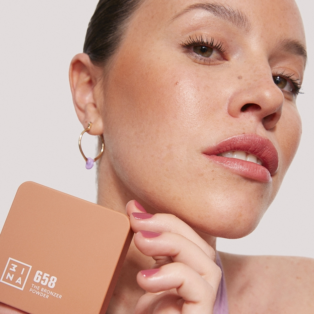 3INA The Bronzer Powder - Компактная бронзирующая пудра, 7 g
