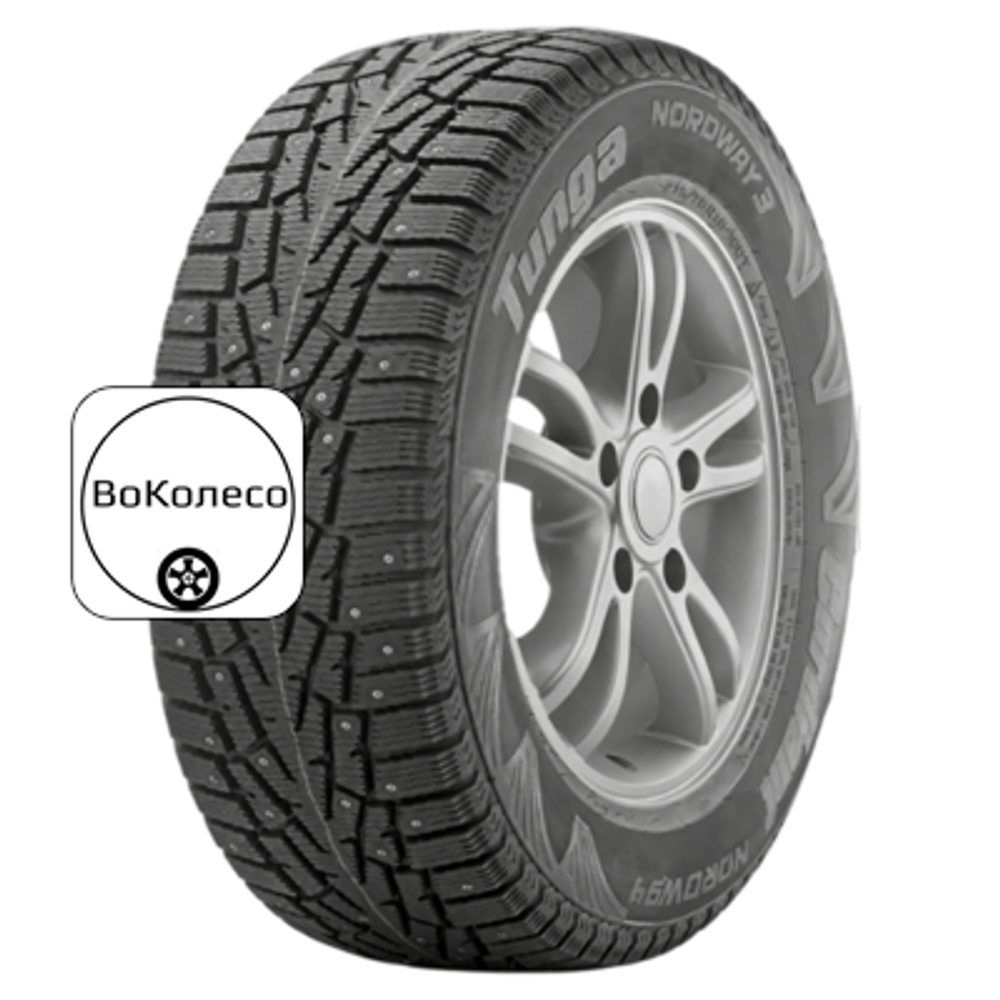 195/55R15 89Q Nordway 3 TL (110 шип.) Tunga