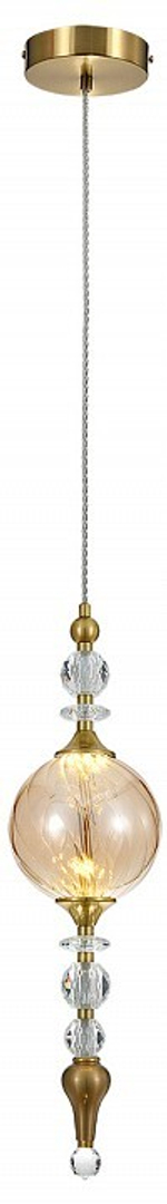 Подвесной светильник Indigo Sorpresa 11056/1P Amber