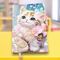 Bloknot \ Блокнот \ Notebook Cute Moon Eyes Kitten