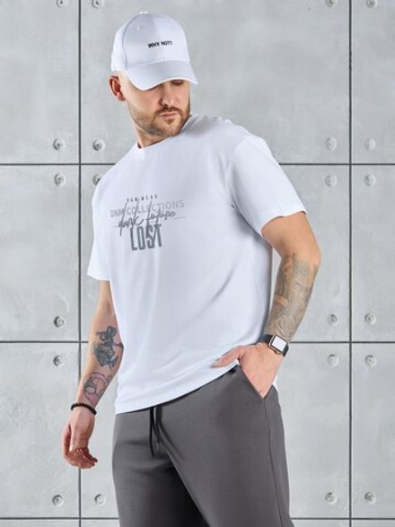 Фуфайка (футболка) мужская Арчи-2 Виотекс БЕЛЫЙ