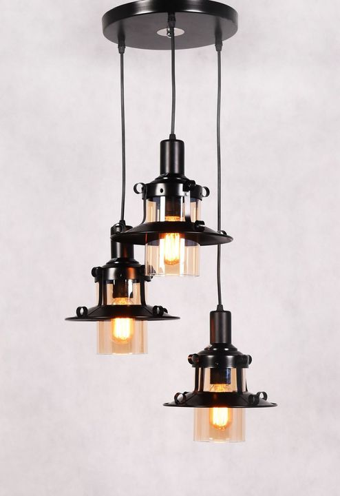 Подвесная люстра Lumina Deco Capri LDP 11328 B-3 BK