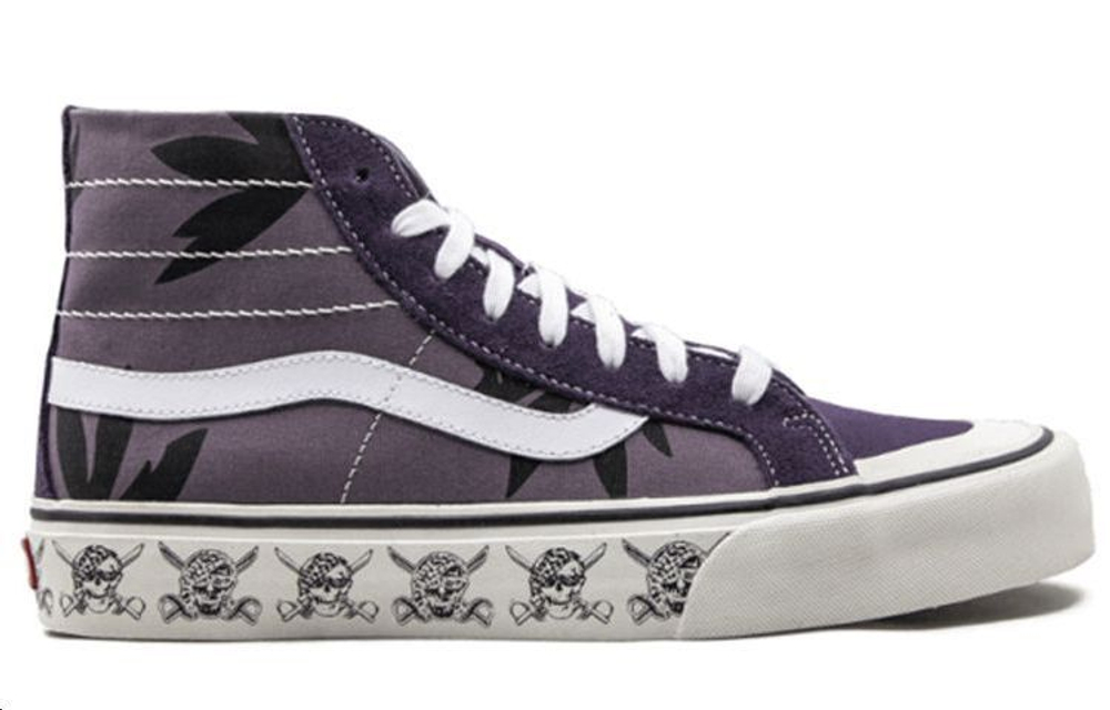 Vans SK8 Hi 138 Decon Sf "SUMMER Leaf Black PLUM"