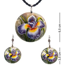 ШК-55/145 Комплект из перламутра «Лилия»