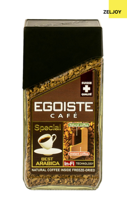 Кофе растворимый, EGOISTE Special 100 гр. ст/б