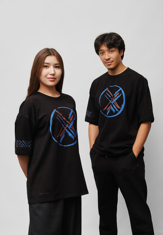 Футболка оверсайз SHANYRAQ BLACK