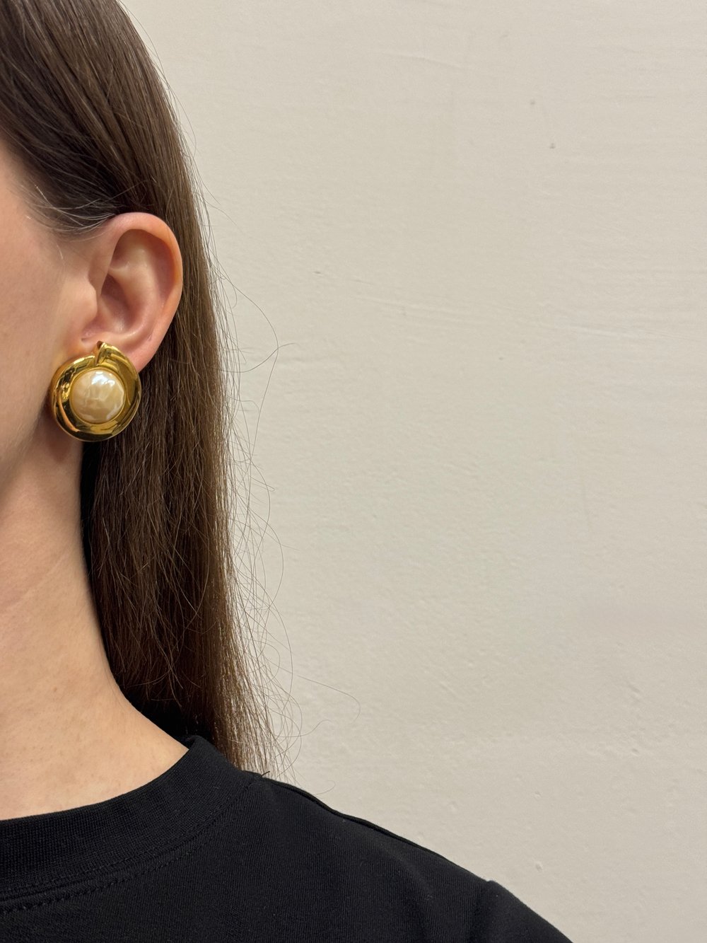 Клипсы с «жемчугом» Givenchy