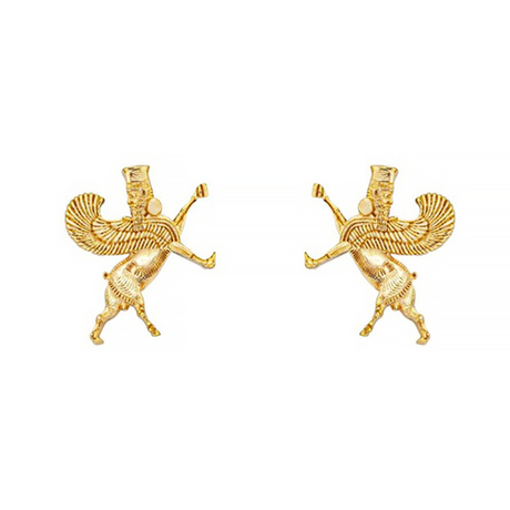 Золотые серьги Shedu Orel 030820264 Иран
