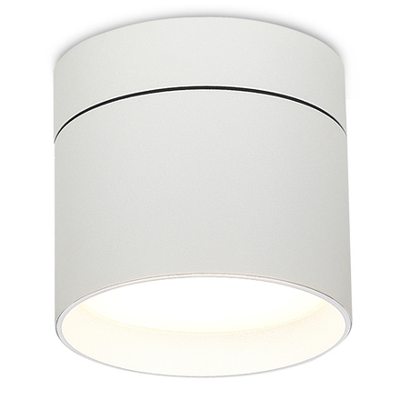 Donel, св-к накладной, цвет БЕЛЫЙ, D84xH75мм, под лампу GX53, IP20, серия: DN02