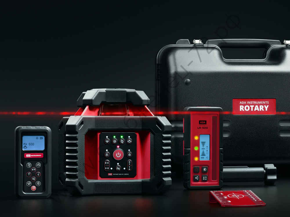 Ротационный лазерный нивелир ADA ROTARY 500 HV Servo
