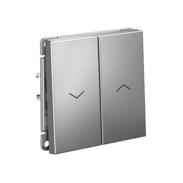 Выключатель для жалюзи 2-кл. ArtGallery 2х (сх. 4) 10А механизм сталь SE GAL000919