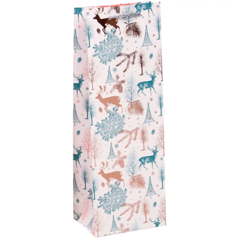 Пакет под бутылку «Сказочная история» 36*12,5*8,5 см