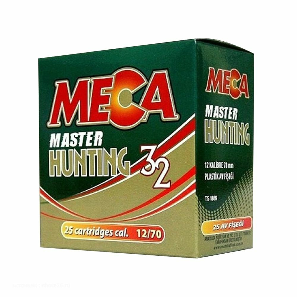 Патрон 12/70 Meca №7 32 гр., коробка 25 шт.
